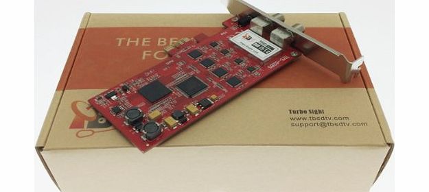 TBS PCI-E DVB-T2 Quad TV Tuner Card High Definition Digital Free to Air Tuner (DVB-T/DVB-T2) Receiver - TBS6284