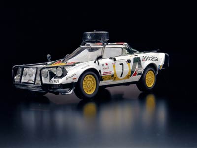 Lancia Stratos HF Rally 77 Safari #7 in White