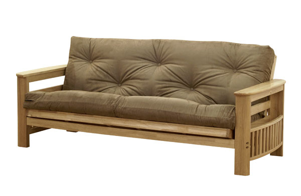 Jasmine Futon Sofa Bed (range A Fabric) Double