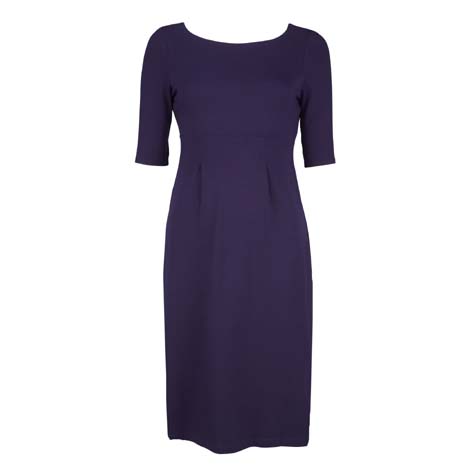 Metro Dress Colour Plum