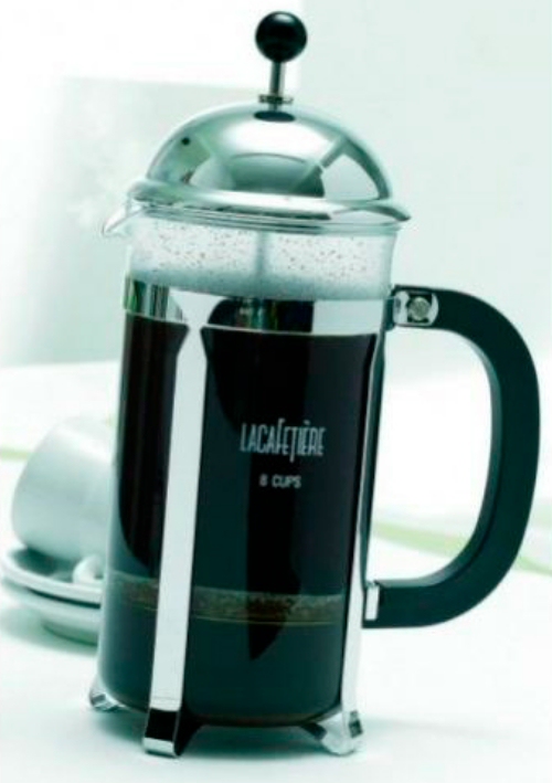 8 Cup Chrome Cafetiere