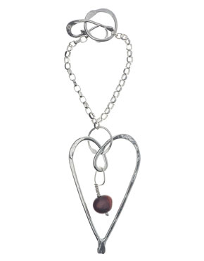 Heart Bag Charm