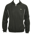 Black Polyester Hooded Tracksuit