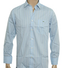 Blue Stripe Long Sleeve Shirt
