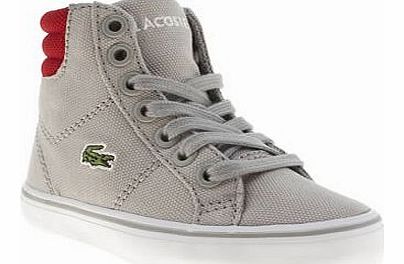 kids lacoste grey marcel mid boys toddler