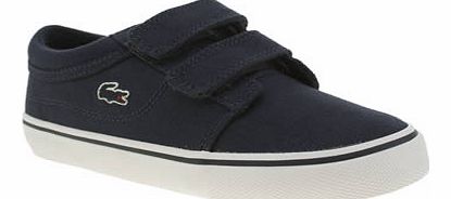 kids lacoste navy vaultstar unisex toddler