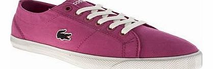 kids lacoste pink marcel girls youth 8706403570