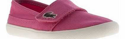 kids lacoste pink marice girls toddler