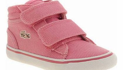 kids lacoste pink popstop girls toddler