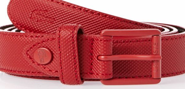 Lacoste Womens Lacoste Sportswear Adjustable Logo Belt