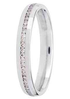 18ct White Gold 0.30ct Diamond Queens