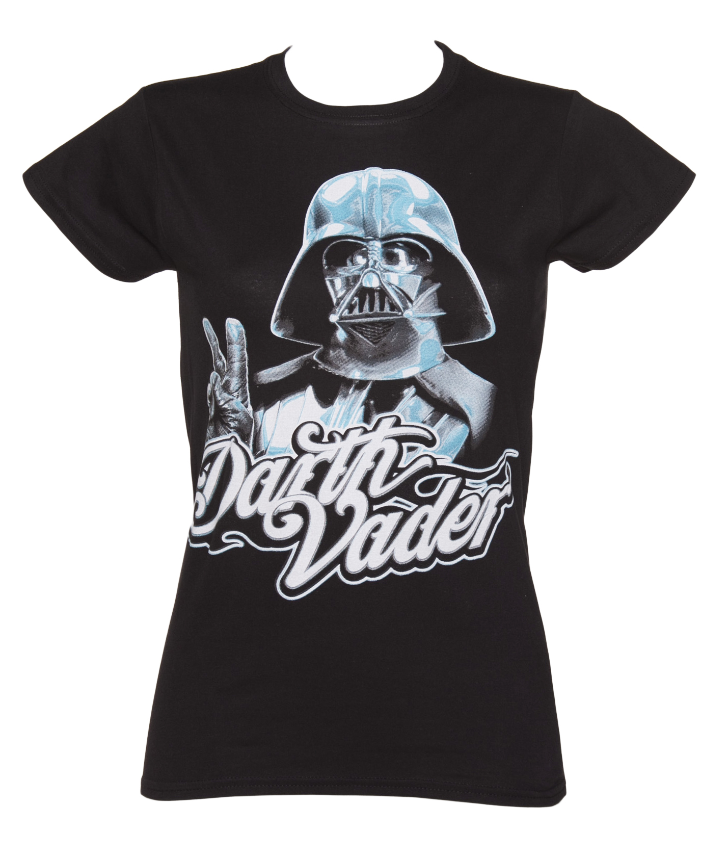 Black Darth Vader Peace Sign Star Wars