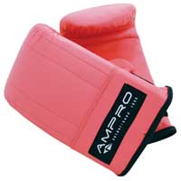 ladies Leather Bag Mitt Medium Pink