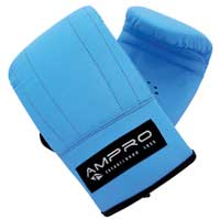 ladies Leather Bag Mitt X-Small Blue