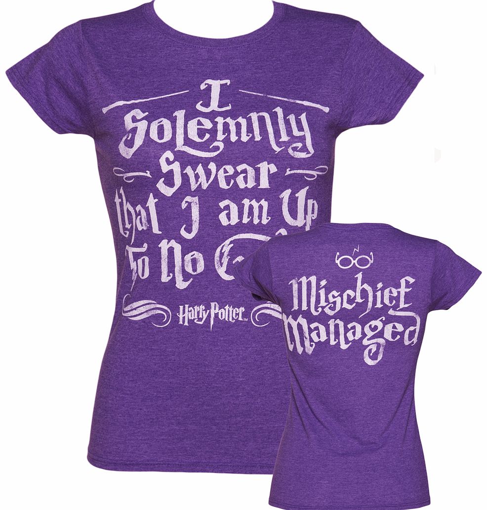 Purple Harry Potter I Solemnly Swear