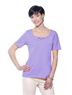 Short-Sleeved T-Shirt, Comfort Sleeve Width