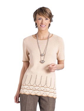 Short-Sleeved Tunic T-Shirt