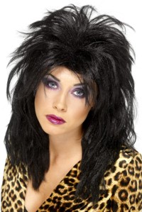 Wig - 80s Popstar - Black