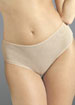 Seamless smooth high waisted thong back panty