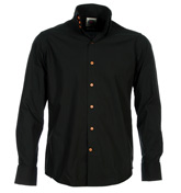 Black High Neck Shirt