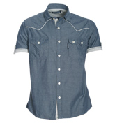 Chambray Blue Shirt