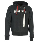 Charcoal Grey Full Zip Hooded Sweatshirt