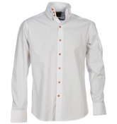 White High Neck Shirt