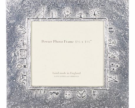 Pewter Baby Frame