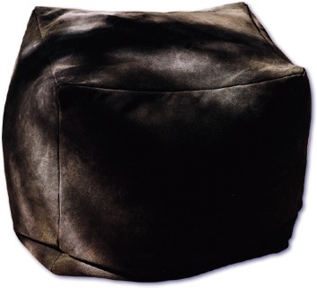 Suede Cube Bean Bag