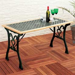 Lattice Garden Table