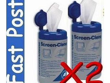 200 Screen LCD wipes Monitor Cleaner / Laptop TV Plasma, iPhone, iPad