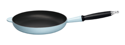 Le Creuset Cast Iron 28cm Frying Pan -  Graded Blue   Le Creuset enamelled cast iron cookware  the m