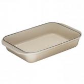 Satin Black Rectangular Oven Dish 30cm