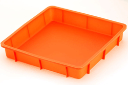 Silicone 24cm Square Tray