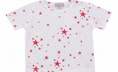 Stars T-shirt Red `12 months,18 months