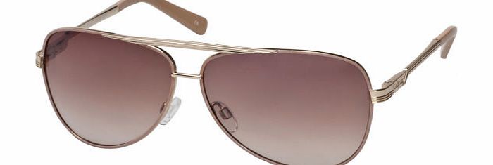 Le Specs Thunderbird Sunglasses - Gold