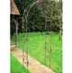 Leaf Design Metal Garden Arch