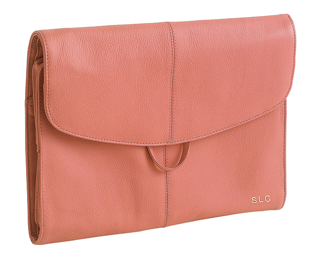 Washbag Organiser, Apricot, Plain