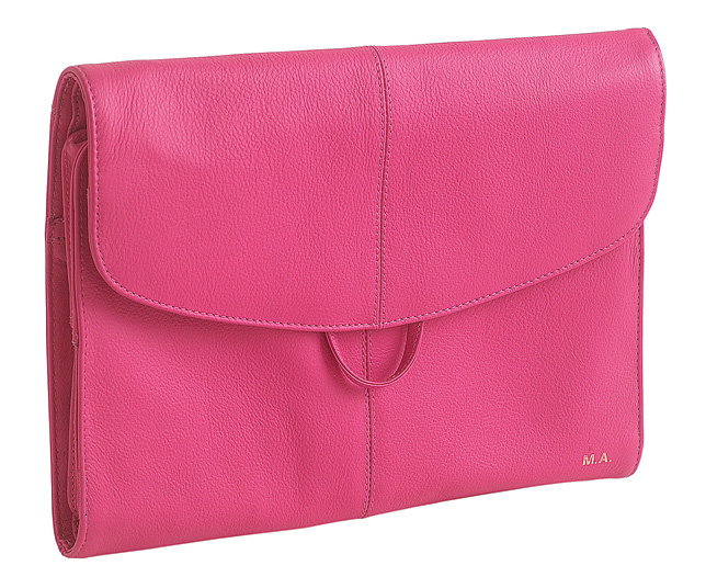 Washbag Organiser, Fuchsia, Plain