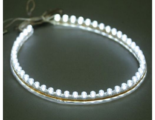 12v LED Flexible WHITE Strip Light 24cm / 24 LEDs ** IDEAL FOR CARS, CAR STYLING, AQUARIUMS, ETC **