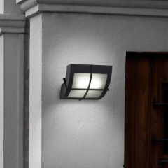 Windows Dark Grey Outdoor Wall Light