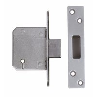 LEGGEandreg; 5 Lever BS Mortice Deadlocks Stainless Steel 64mm