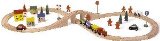 Wooden Train Set 46 Piece