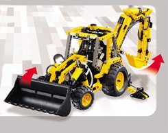 back-hoe loader