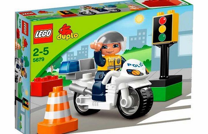 Duplo - Police Bike - 5679