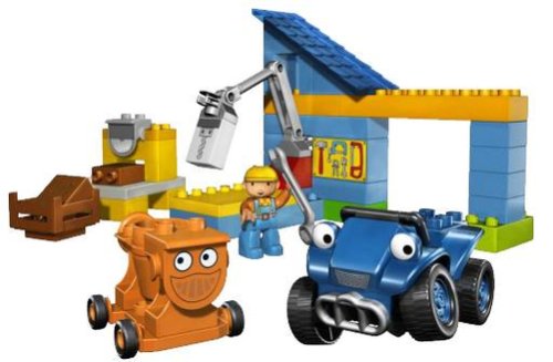 DUPLO Bob the Builder 3299 Scrambler and Dizzy at Bobs Workshop