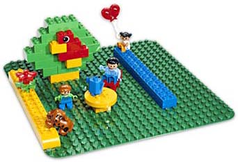 DUPLO - Green Baseplate 2304