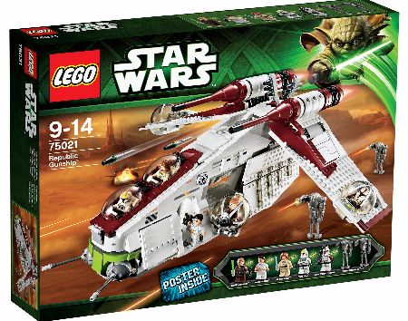 Star Wars Republic Gunship 75021