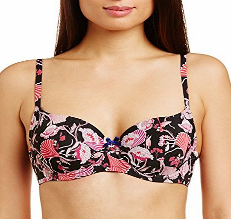 Lepel Womens Babushka Balconette Balcony Floral Everyday Bra, Multicoloured (Floral Print), 34C