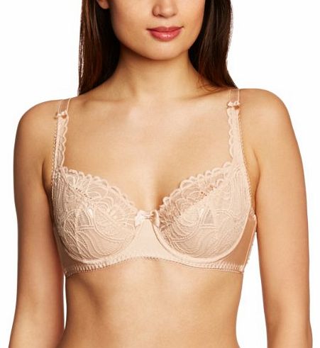 Womens Iris Full Cup Everyday Bra, Off-White (Nude), 32DD